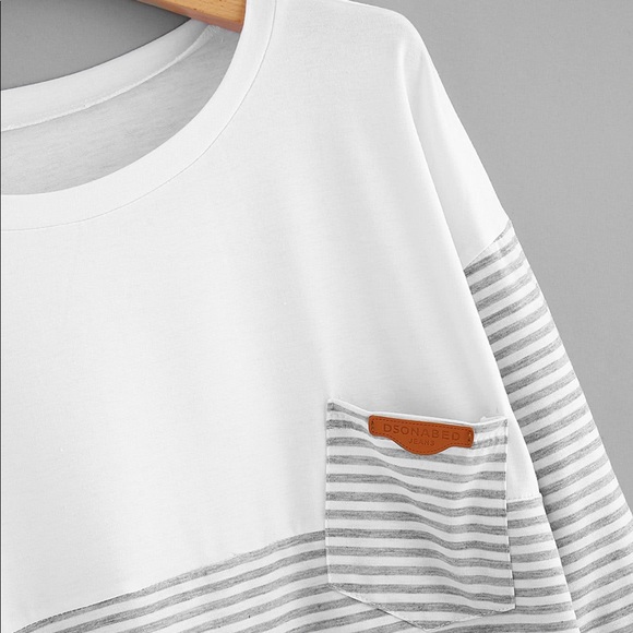 Basic long sleeve striped tee - Picture 4 of 4